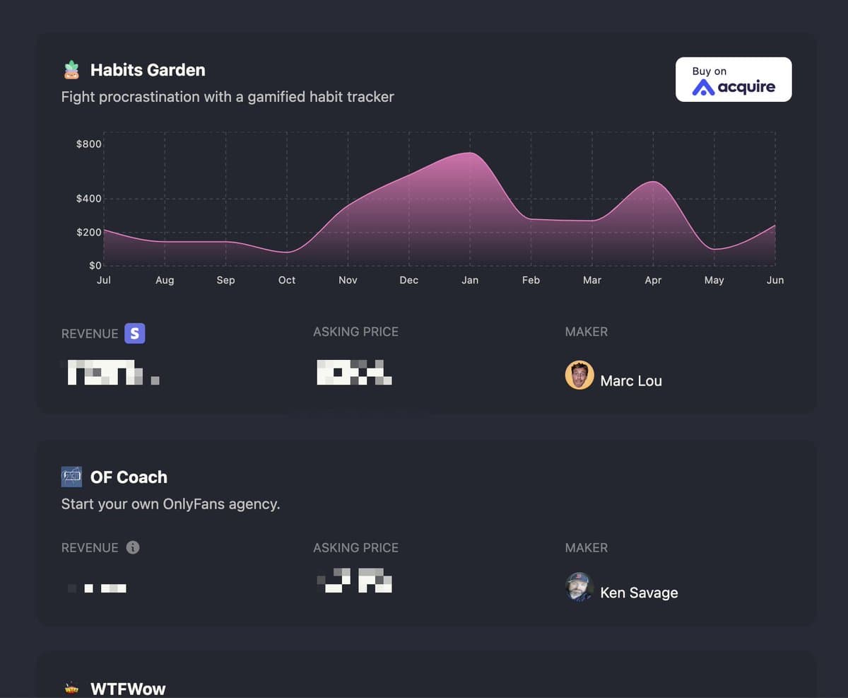 Introducing Indie Startups Marketplace: 💰 Selling a startup? Set your listing at IndiePa.ge/admin: Add acquisition…