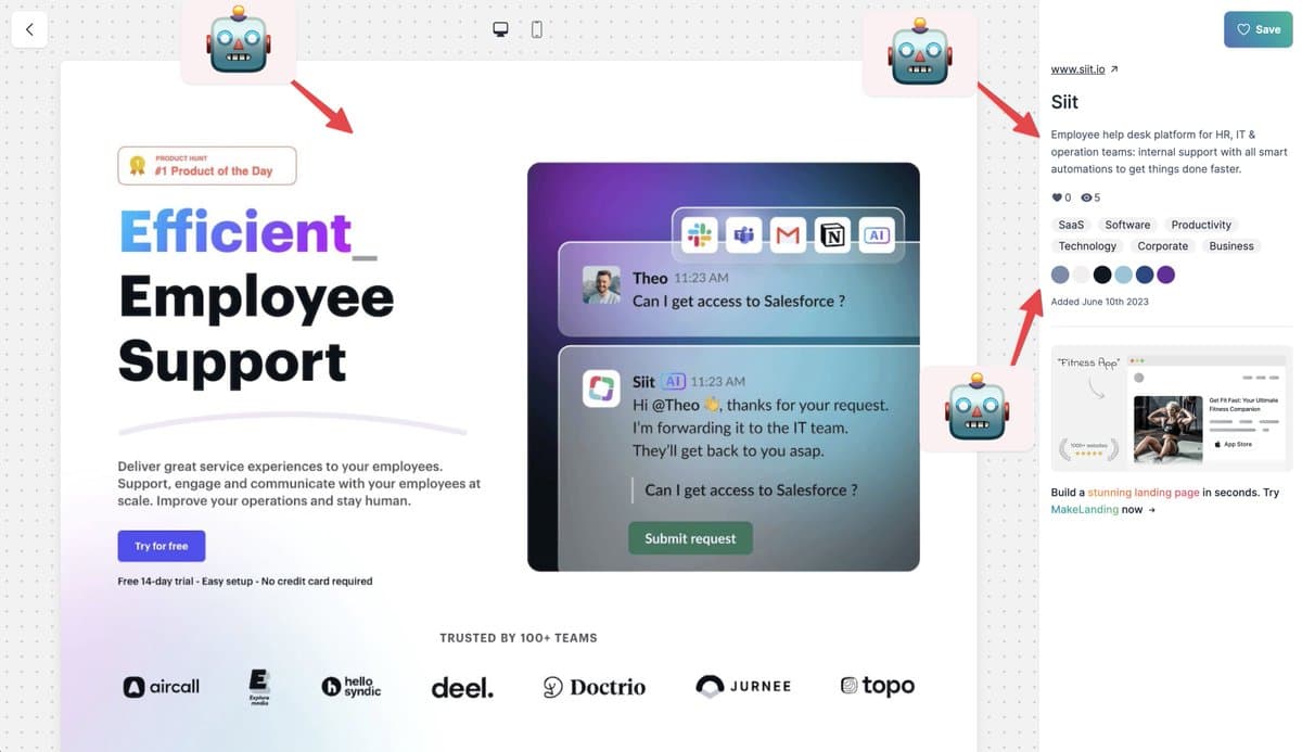 I built a web scrapper with GPT-4 to list the 300 top apps from Product Hunt - scrap PH -scrap product page - scrap site…