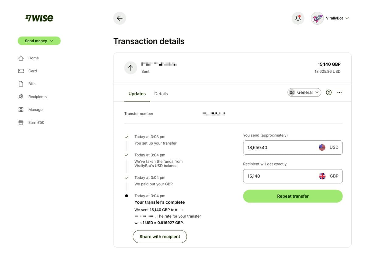 Javascript just paid my villa for 2 years