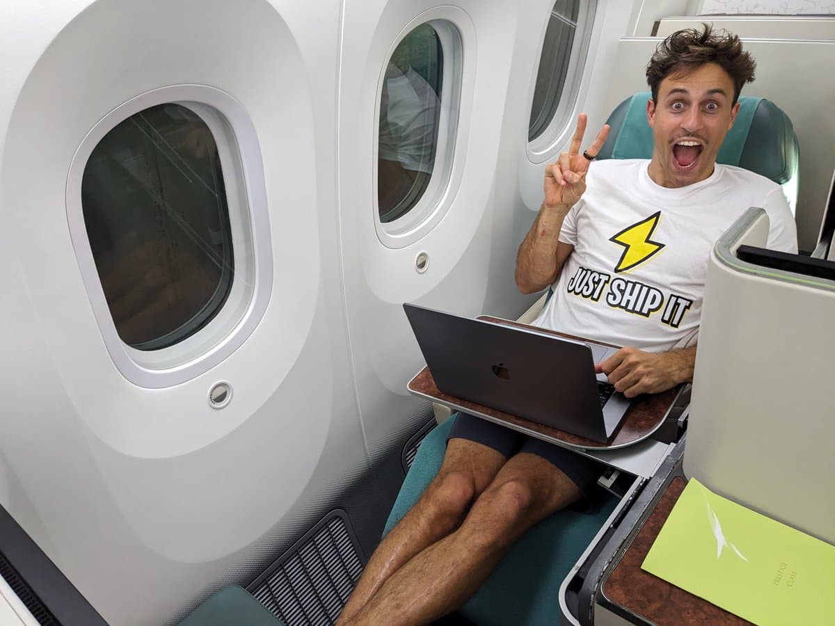 JavaScript paid for my flight