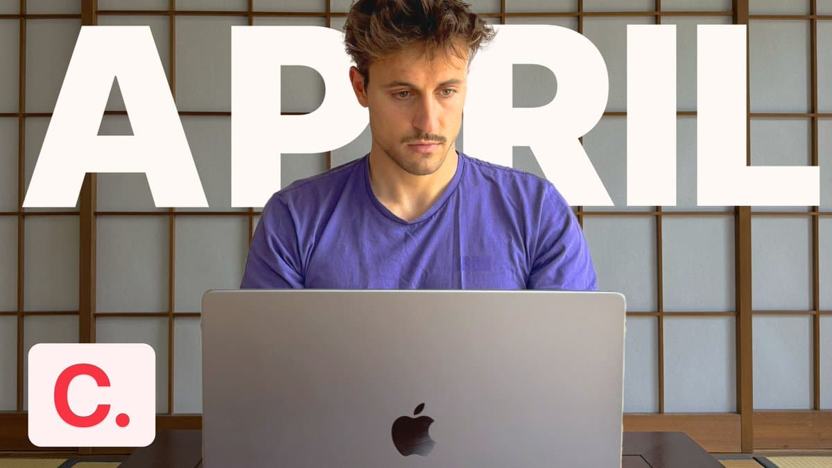 Which YouTube thumbnail? Title: "A month in the life of a solopreneur in Japan"