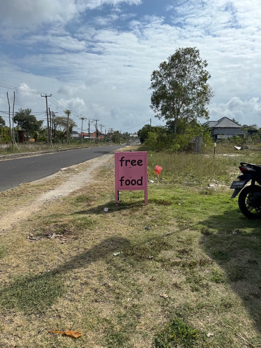 Guerrilla marketing in Bali