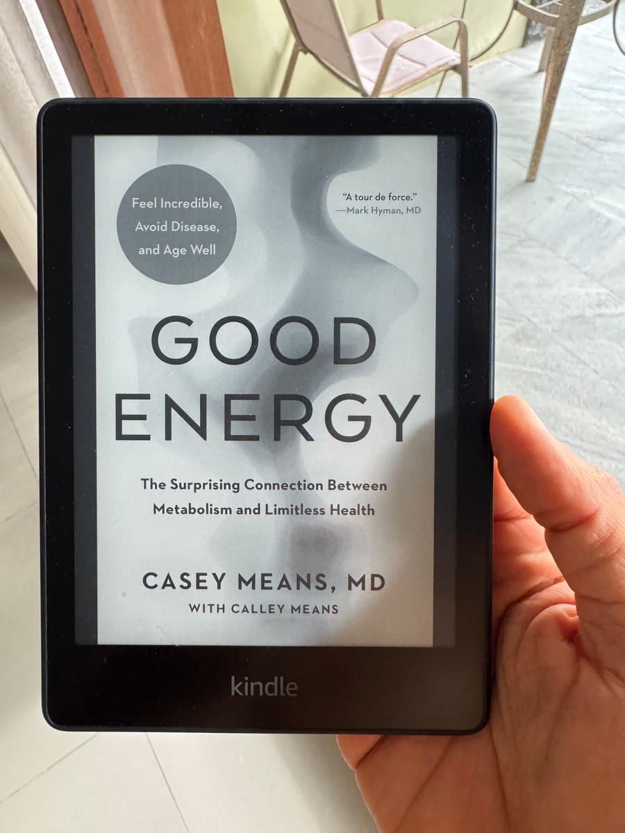 This is the most important book I read in 2024. I realized that I was hungry all the time because... I was eating the…