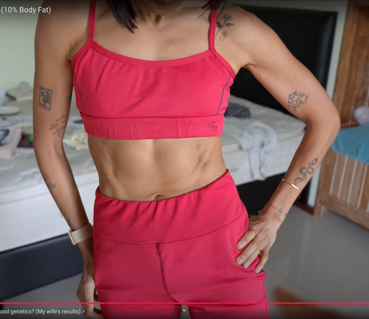 Genetics also play a part in body shape results. So here are the results of my wife (32yo Asian) who follows a similar…