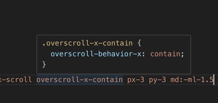 I just realized there's a CSS property to avoid navigating backward when the user scrolls horizontally. (sorry previous…