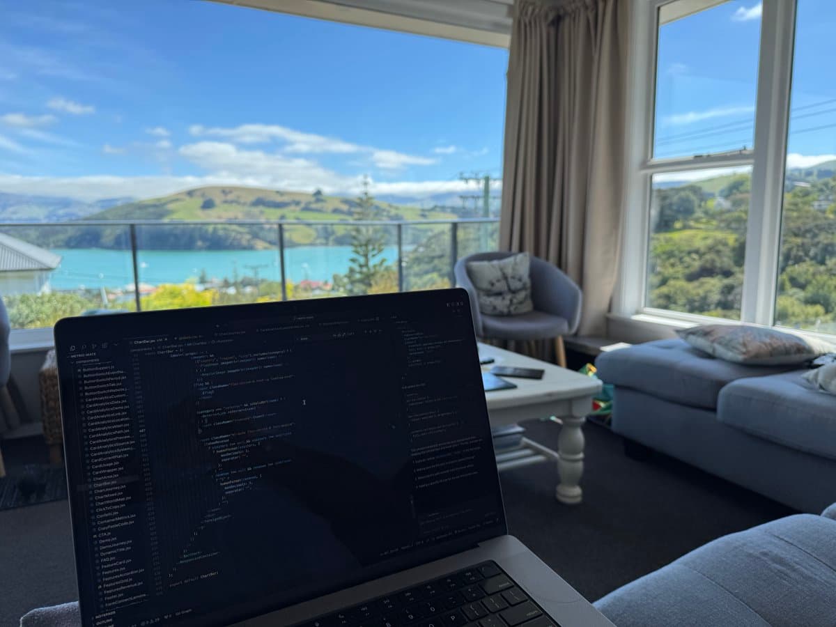 I spent all of February in New Zealand building startups in nature