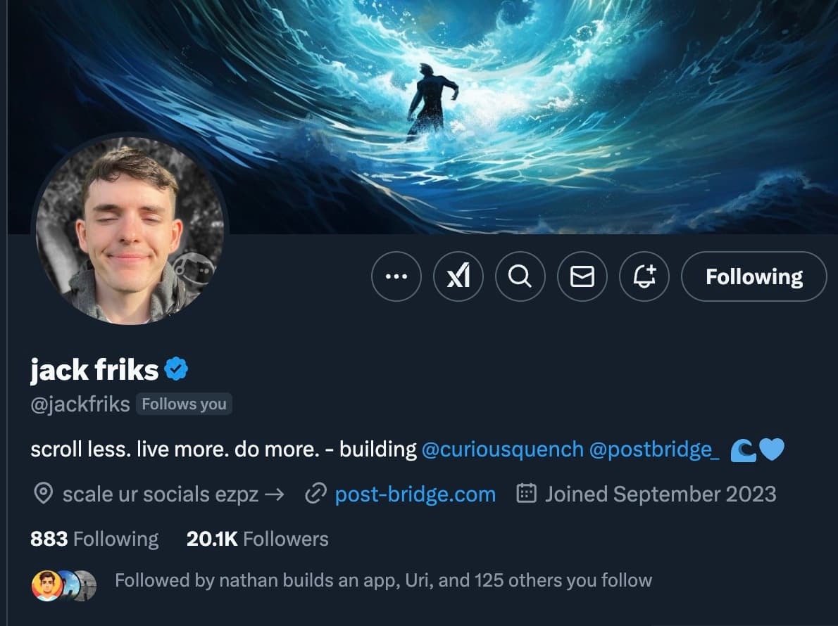 Jack friks makes $10,000/month without over-engineering his startup