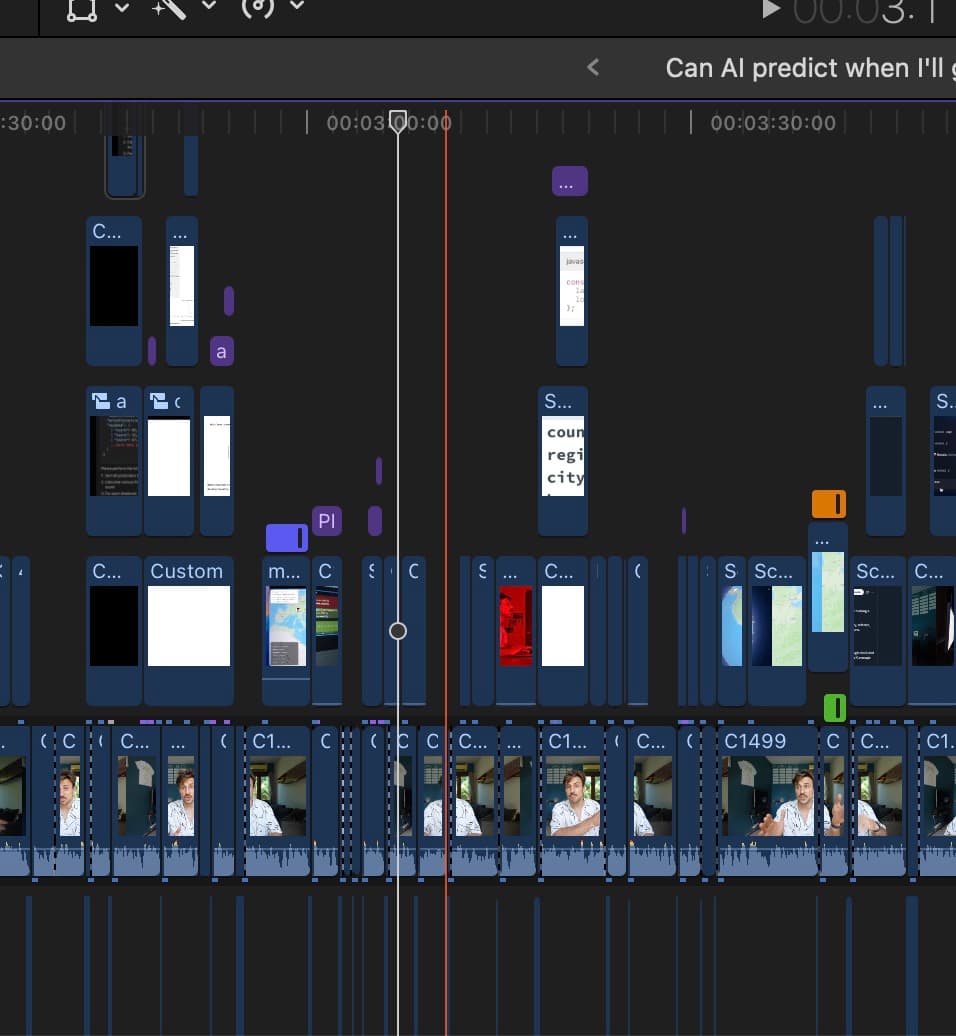 Video editing in 2025 reminds me of coding in 2023.