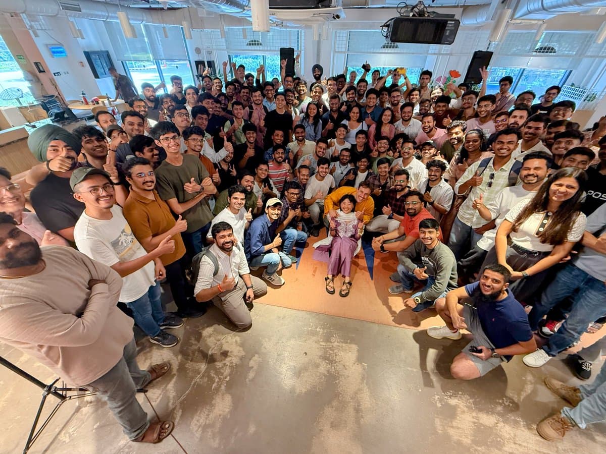 This was the craziest meetup. 200 people joined. Half of them took a flight or a train to come here. This meetup was the…