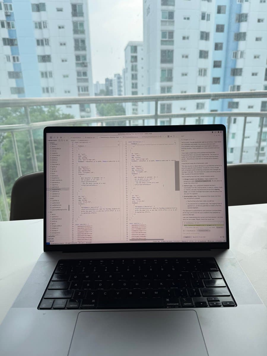 I just moved the startup office in Korea 🇰🇷 for a month. It's where my indie hacking journey started in 2018 with…