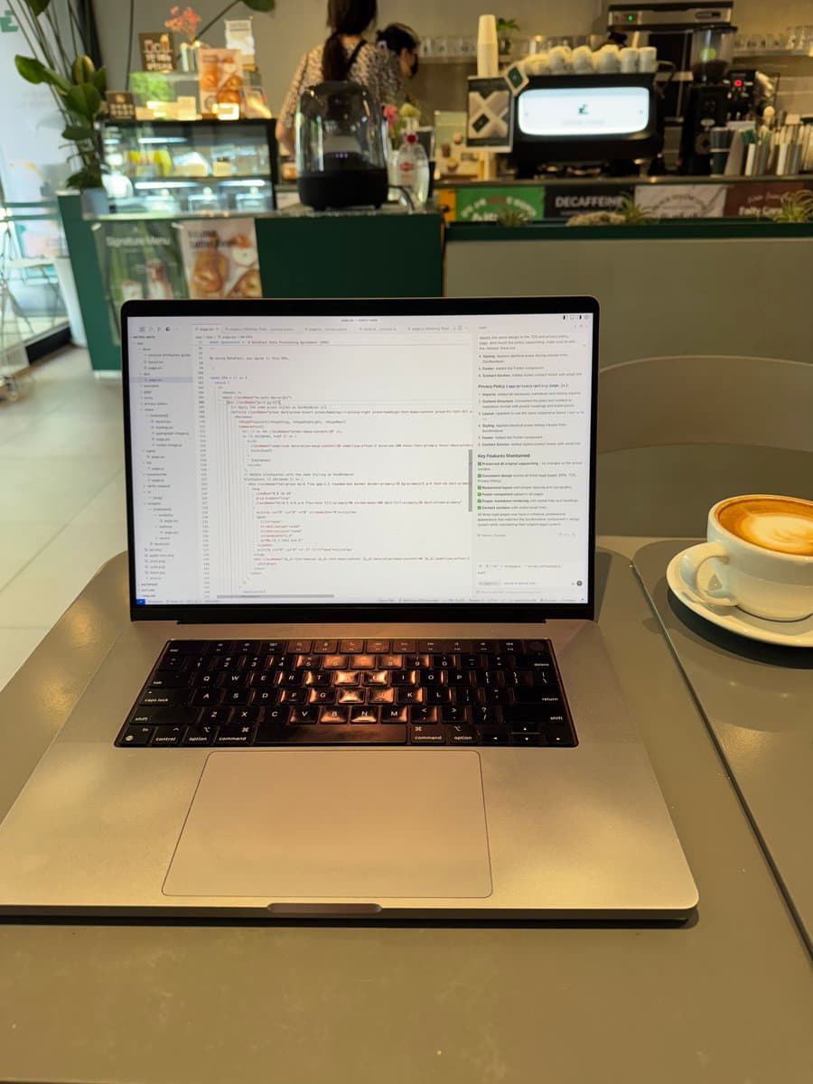 POV it's Sunday, but the grind never stops because work is now play.