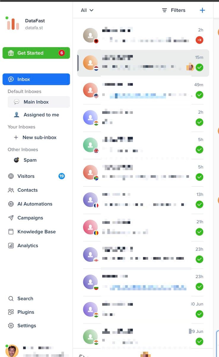 I’m back to a 9–5. Except I work for 378 people. They all ping me on the customer chat plugin. They ask for features…