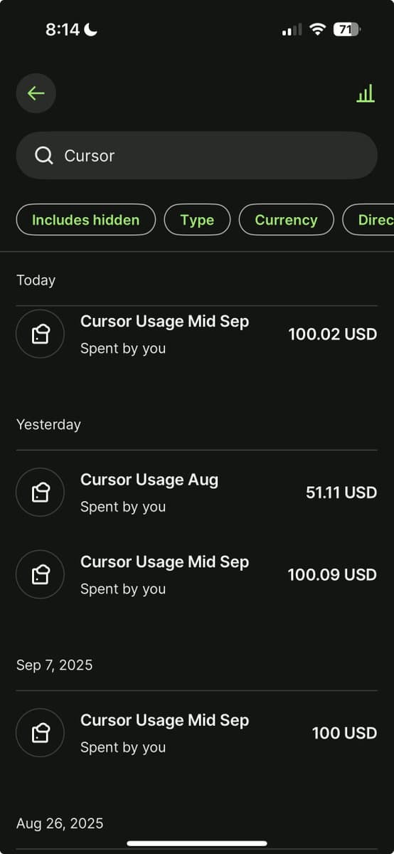 The great lock-in of September-December has started