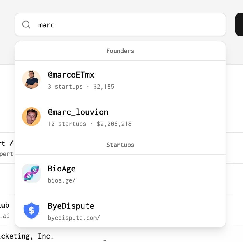 Profiles are searchable btw