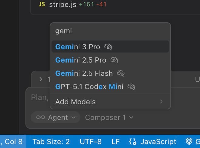 God mode activated with Gemini and GPT-5.1 Codex Mini