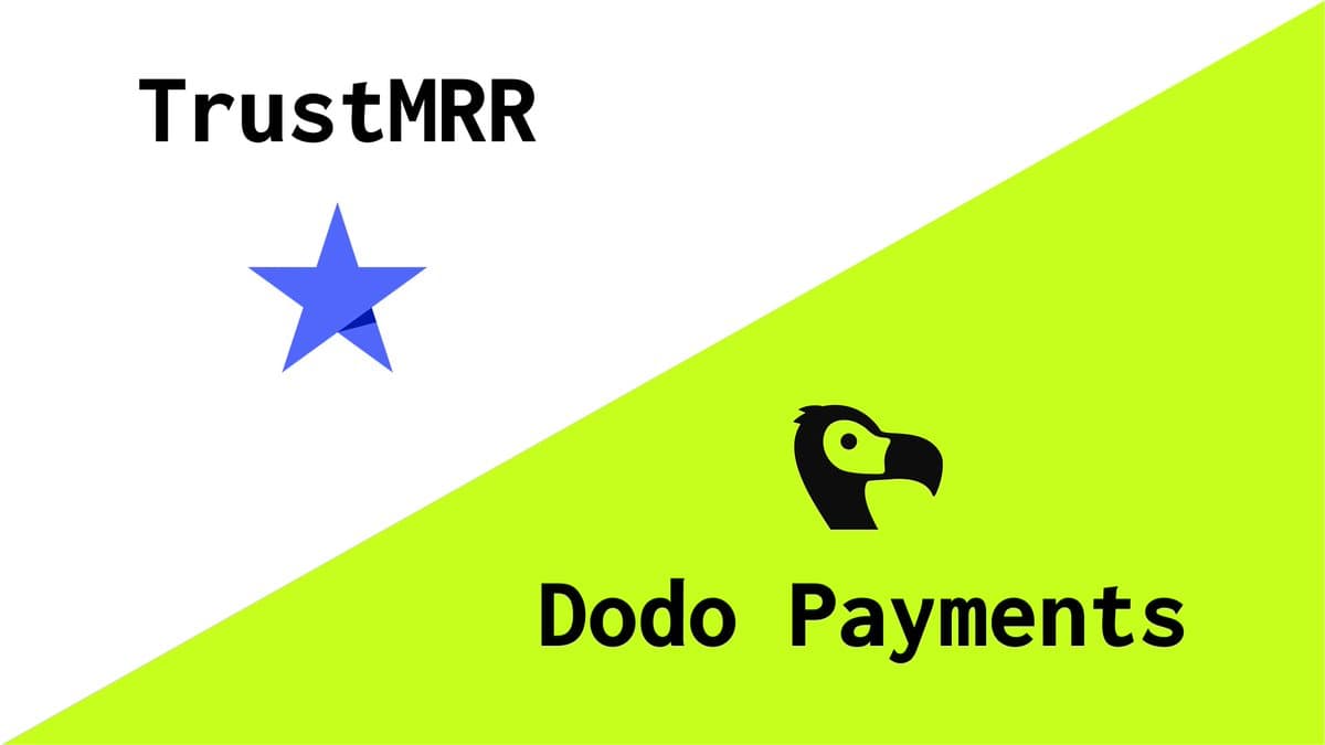 This one is for your India 🇮🇳 You can now verify your startup revenue with @dodopayments on TrustMRR ✨ Go climb that…