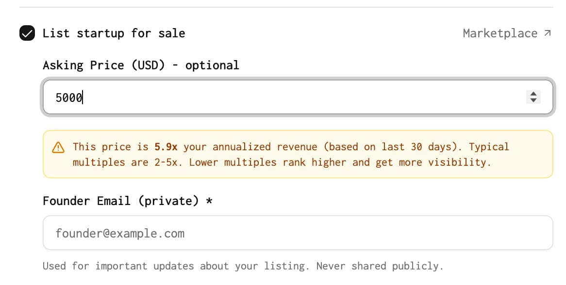 New: Users can't submit too high multiples