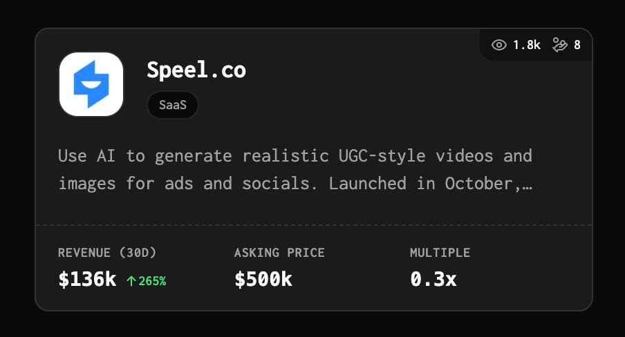 2 serious offers in the past 2 hours 👀 I hope its founder @yanndine sells it because that would be the biggest…