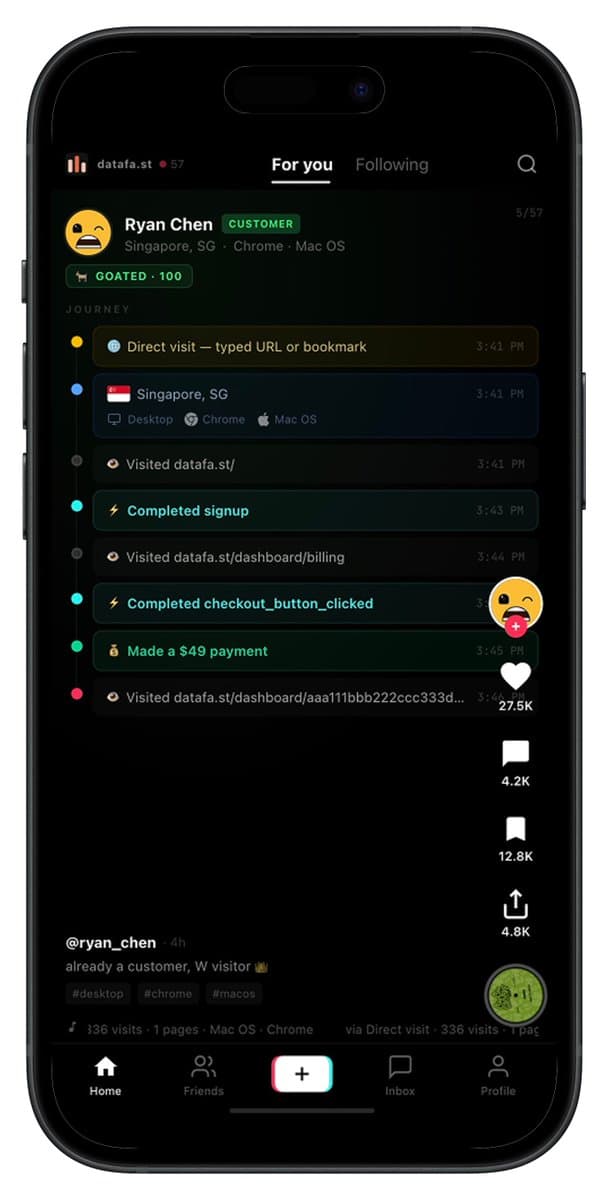 I made 4 apps in 4 days. AI turned my life into a game. I walk around with ChatGPT, dump my thoughts, we iterate, and it…