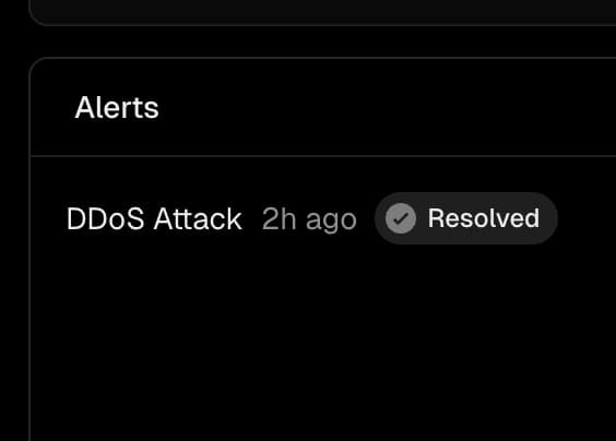 Vercel firewall denied 1M spam requests while I slept