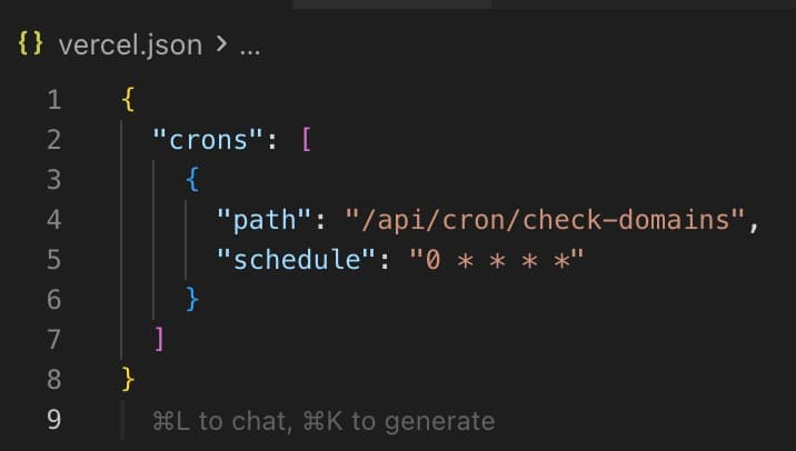 I built my own tiny domain sniper. It's a cron job that runs hourly and checks each domain using RDAP. Now I’m just…