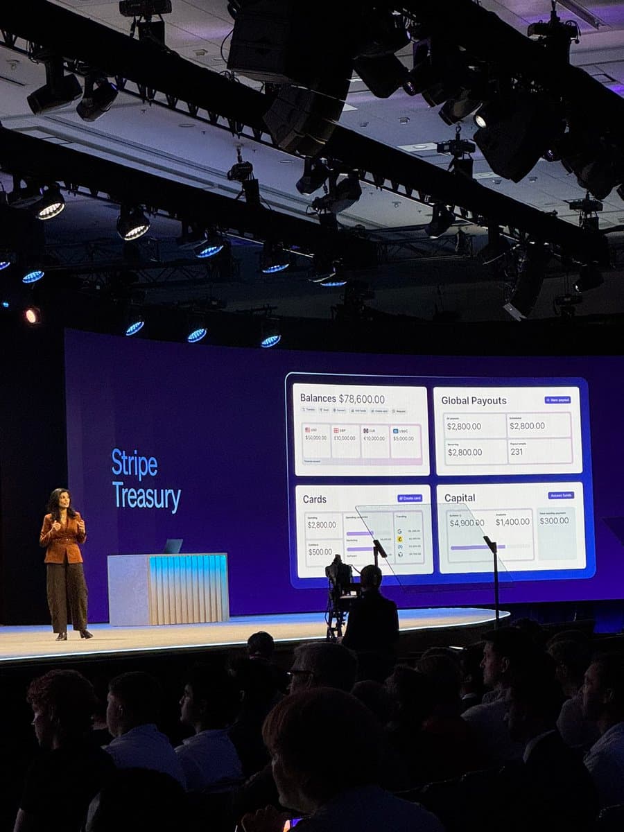 Stripe launched Treasury with your stripe balance