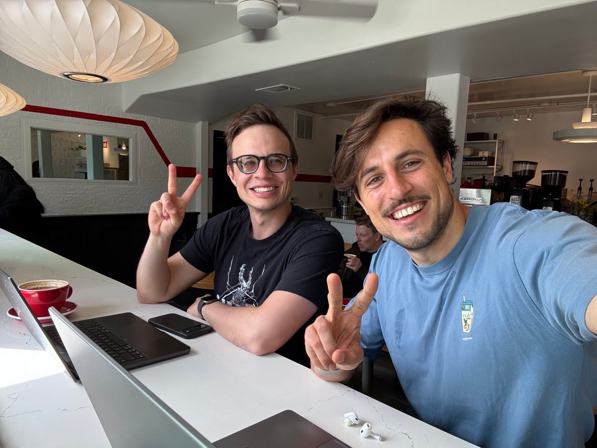 Coworking with @illyism this morning. He wanted a 30-day overview across all his websites in DataFast, so I dropped the…