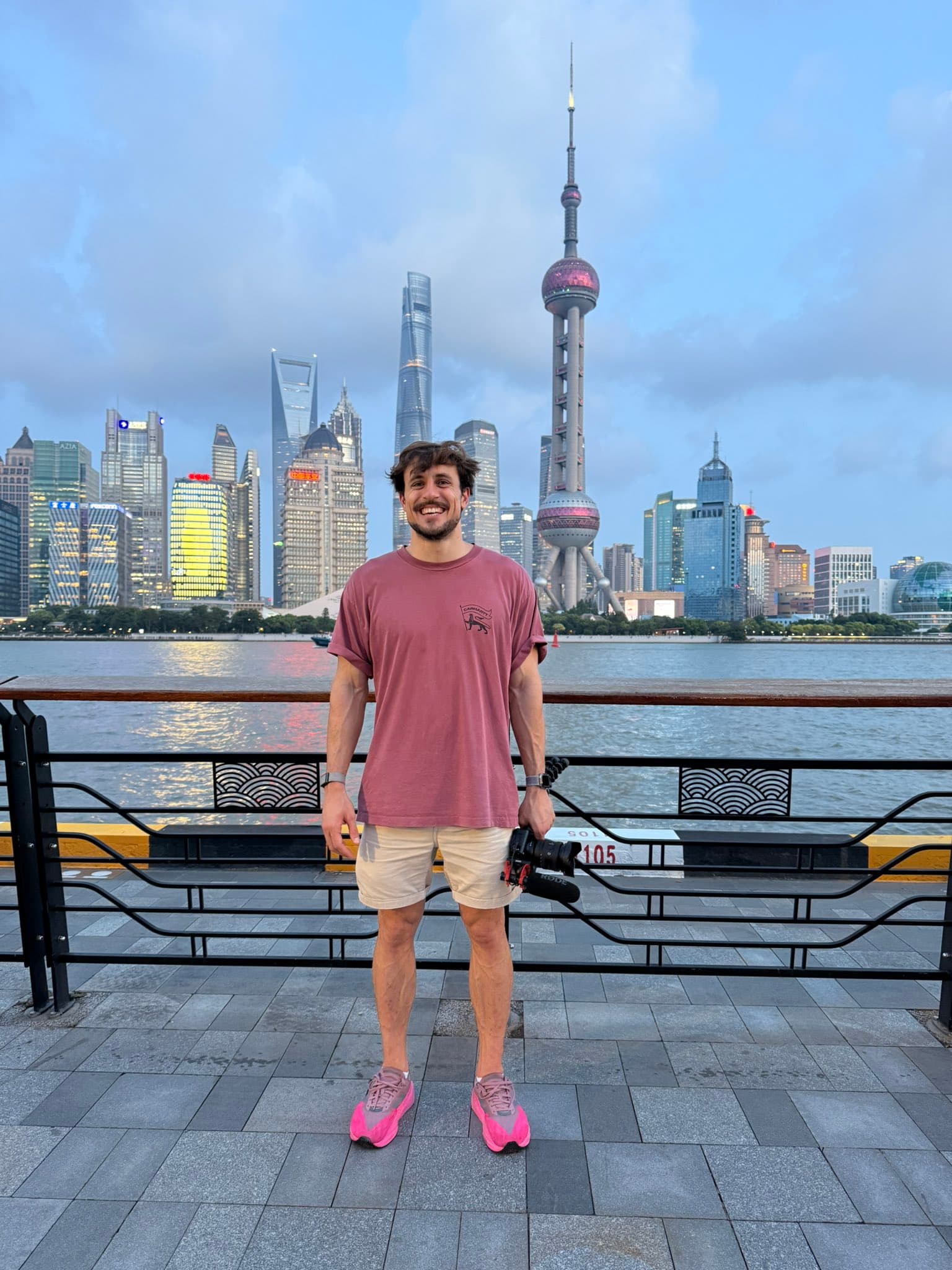 I landed in Shanghai and found the streets surprisingly quiet
