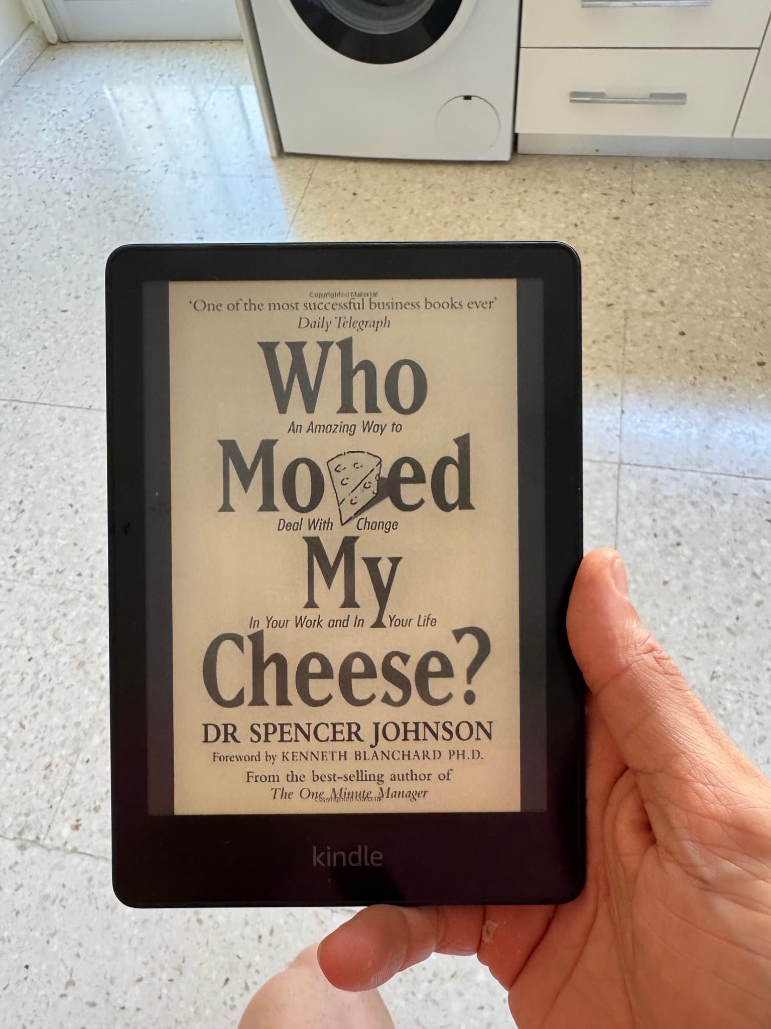 I read Who Moved My Cheese to handle change better
